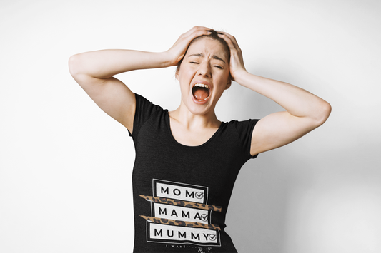 "Mom, Mama, Mummy, I Want..." Funny T-Shirt – The Daily Life of a Mom in One Line | Perfect Mother's Day Gift